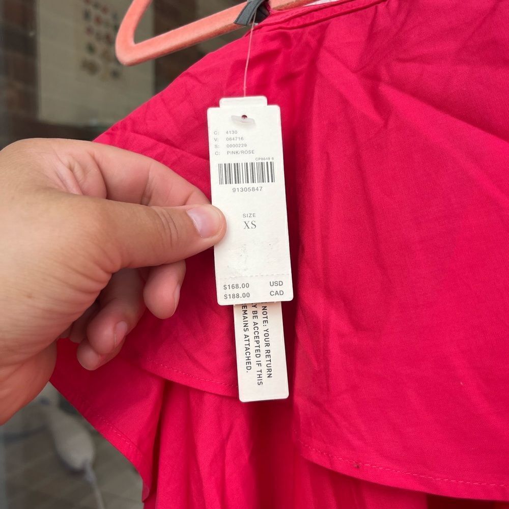 Anthropologie Strapless Flounce A-Line Midi Dress NWT - Picture 7 of 11